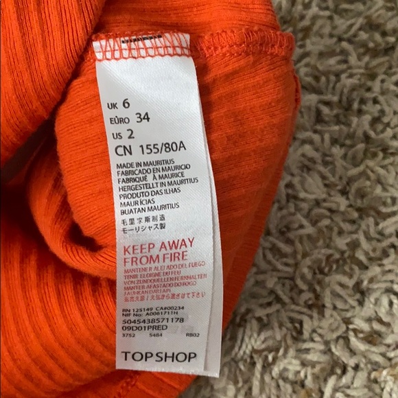 topshop crop top - Picture 4 of 4